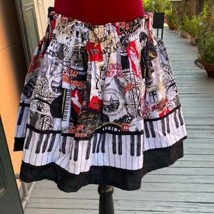 Festive New Orleans skirt